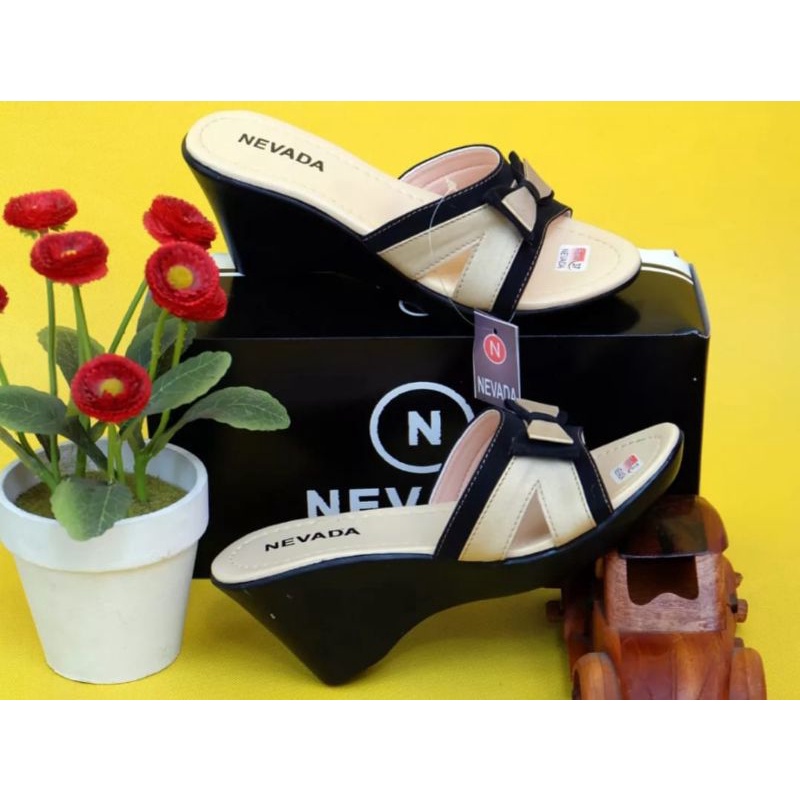 Jual PROMO!! SANDAL WANITA WEDGES MODEL TERBARU | Shopee Indonesia