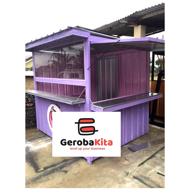 Jual Booth container kaca/ booth container big size custom kaca/ booth ...