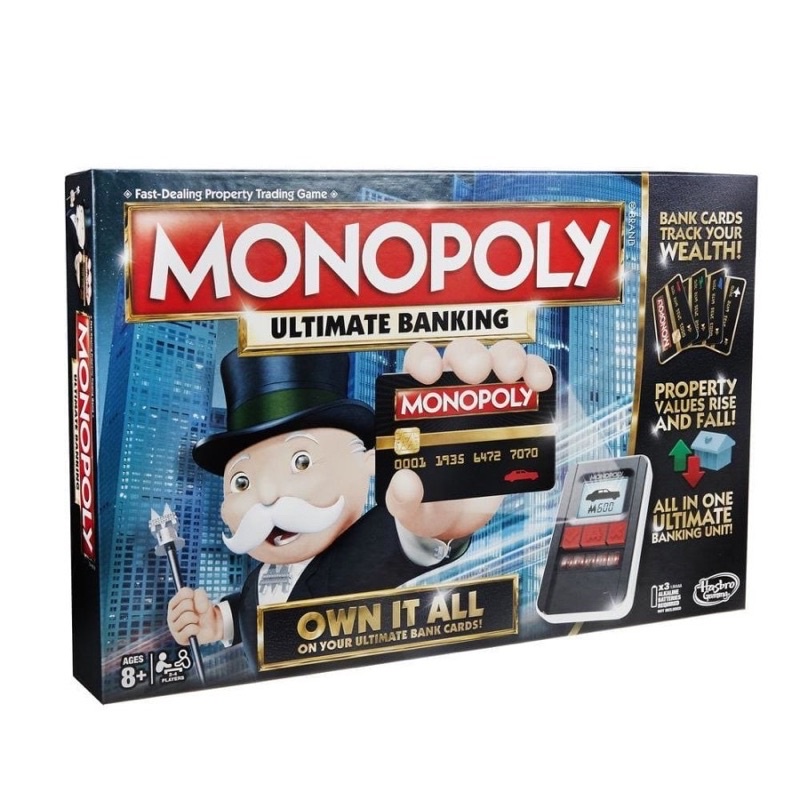 Jual Hasbro Gaming Monopoly Ultimate Banking Own It All | Shopee Indonesia