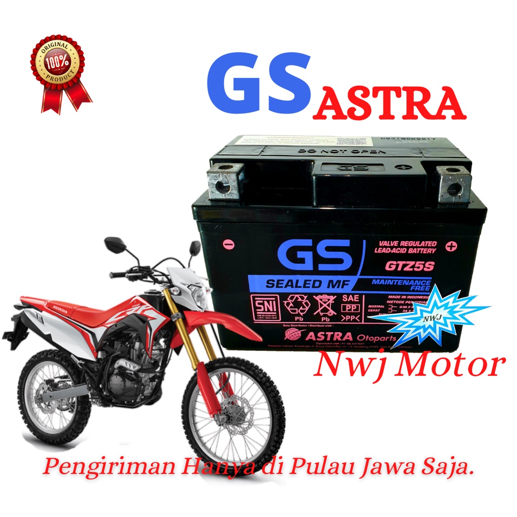 Jual Aki Motor Honda Revo Kharisma Kirana Verza Mega Pro Cw Crf