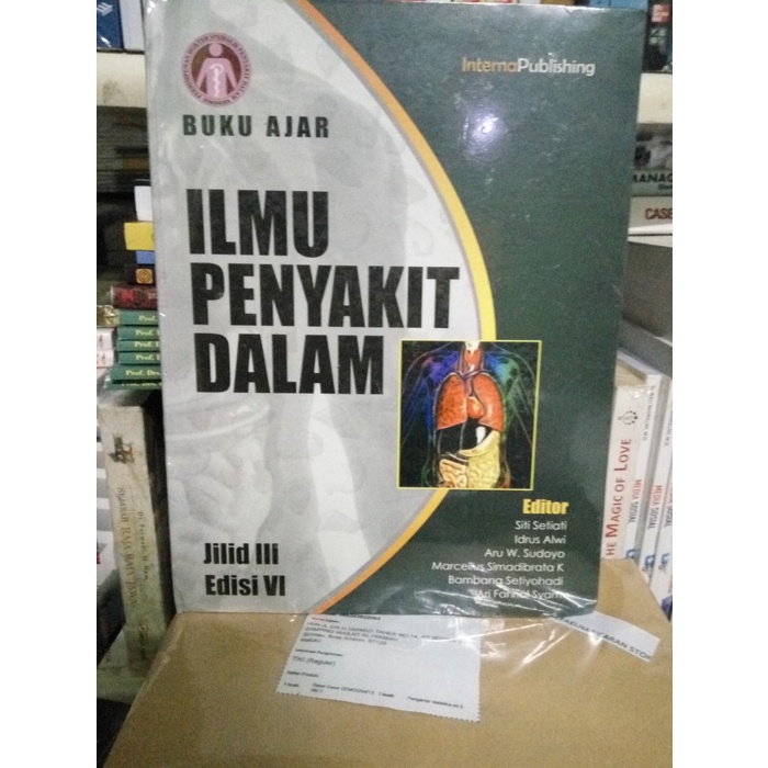 Jual Buku Ajar Ilmu Penyakit Dalam - Buku Kedokteran / Kesehata ...