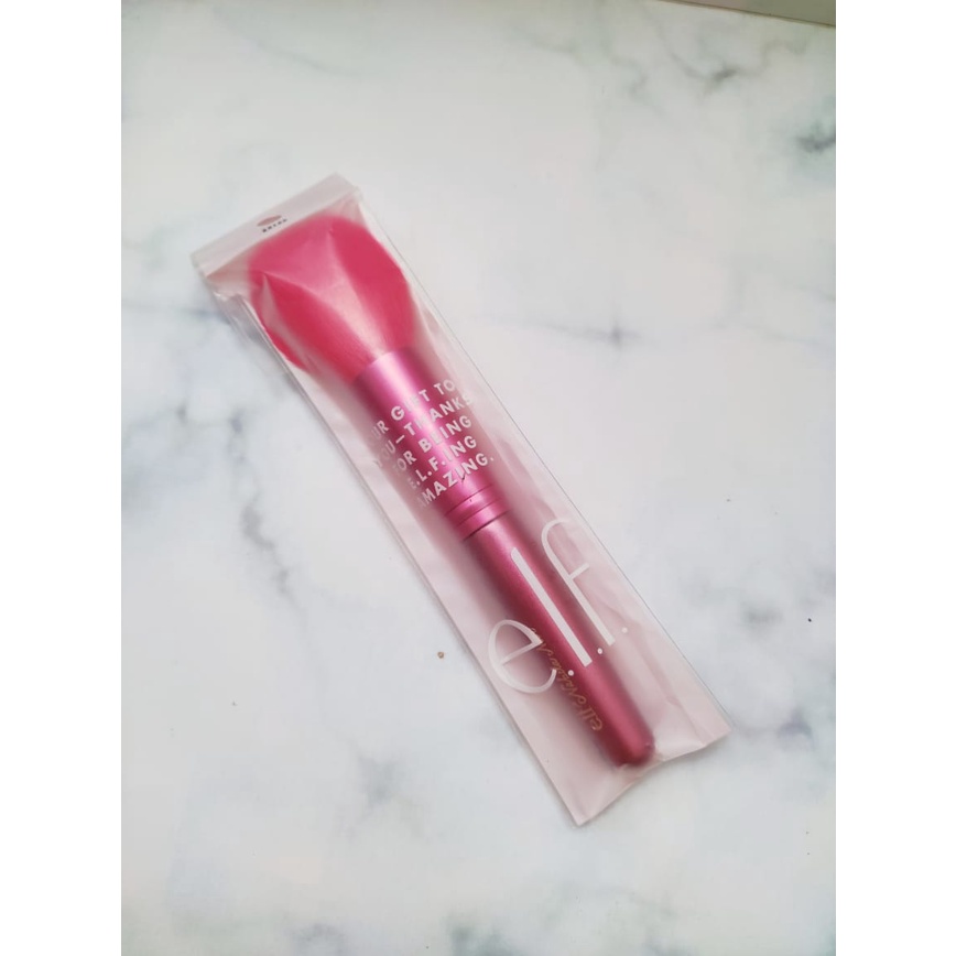 Jual ELF Powder Blurring Brush ( Pink Brush ) Shopee Indonesia