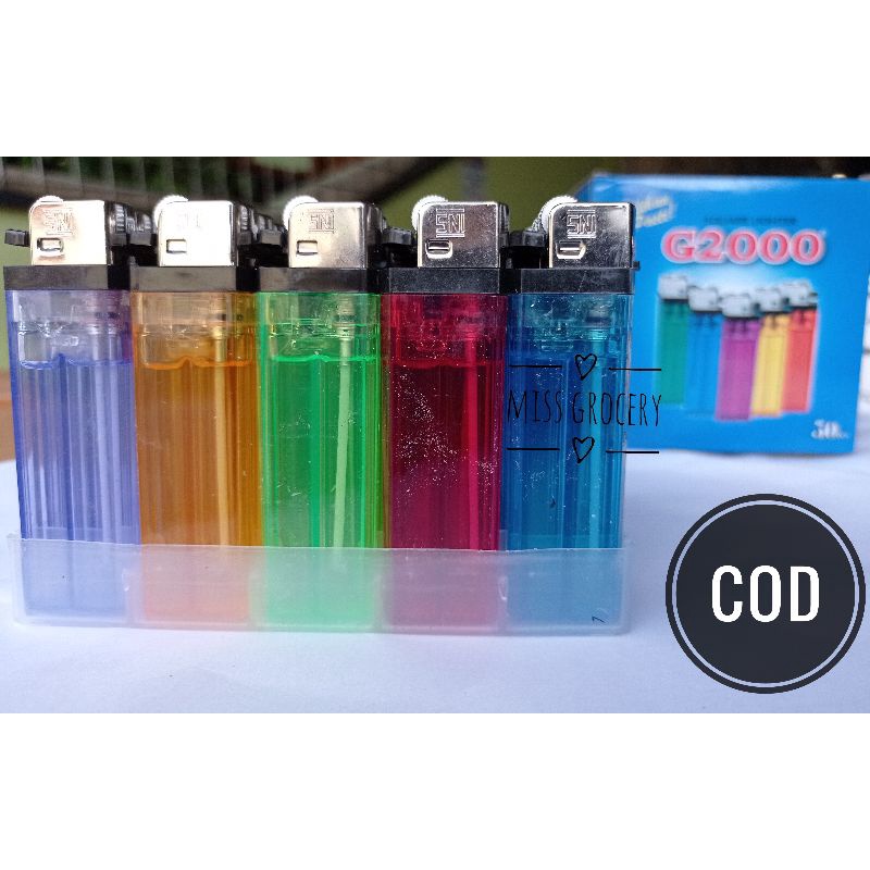 Jual (50 pcs)Korek Gas Roda Pemantik Api Bensin Kotak Murah Grosir ...