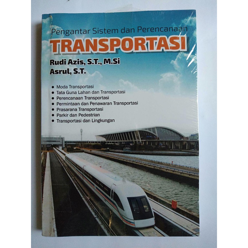 Jual Buku Pengantar Sistem Dan Perencanaan Transportasi Shopee Indonesia 2575