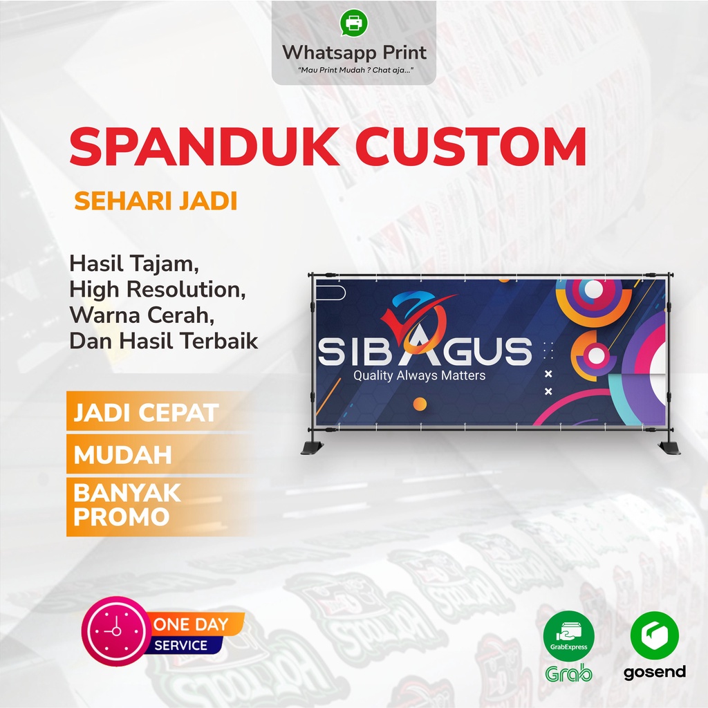 Jual Cetak Spanduk Banner Custom Sehari Jadi | Shopee Indonesia