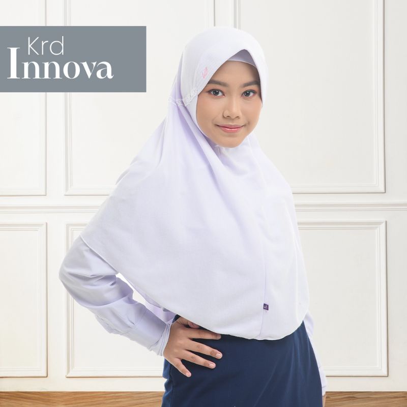 Jual Kerudung Rabbani INNOVA Serut Terbaru Jilbab Anak Sekolah Ukuran S ...