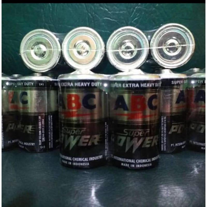 Jual Baterai ABC Size C R14 - Batre ABC Super Power Type C - 1 pack ...