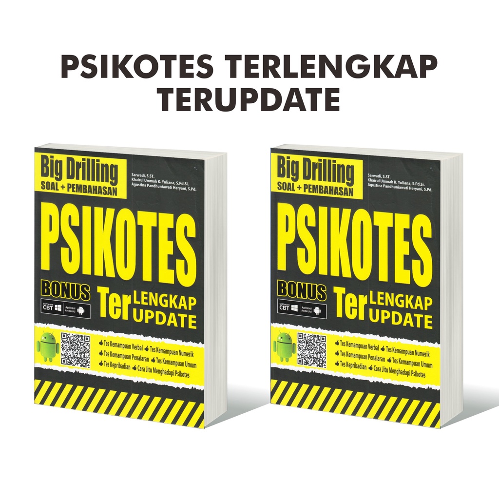 Jual Buku Psikotes Big Drilling Soal Dan Pembahasan Psikotes | Shopee ...