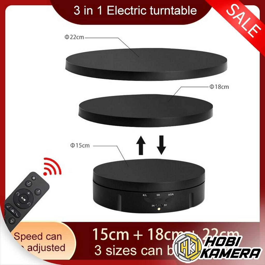 Jual Display Putar 3 In 1 dengan remote dan 3 ukuran | Shopee Indonesia