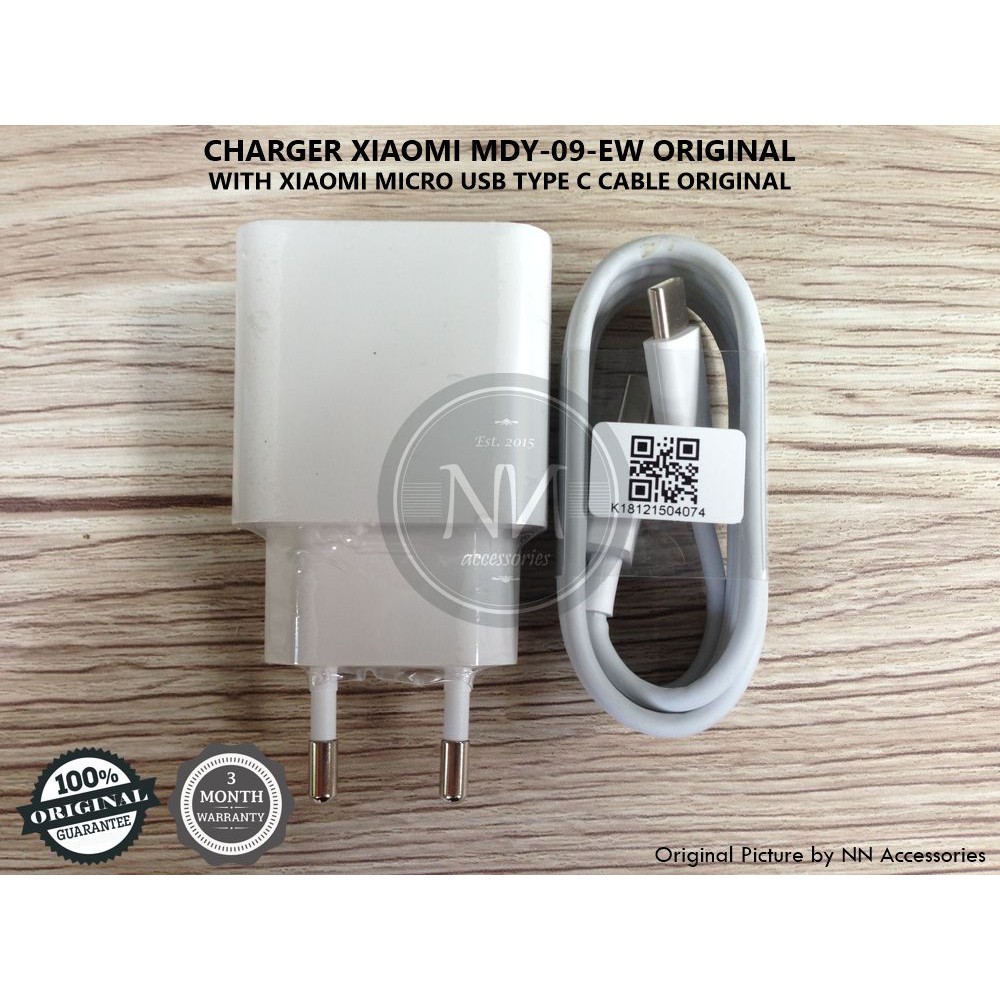 Cable Mi Charger Note Pro CHARGER XIAOMI MDY-09-EW 2A REDMI 5A 6A