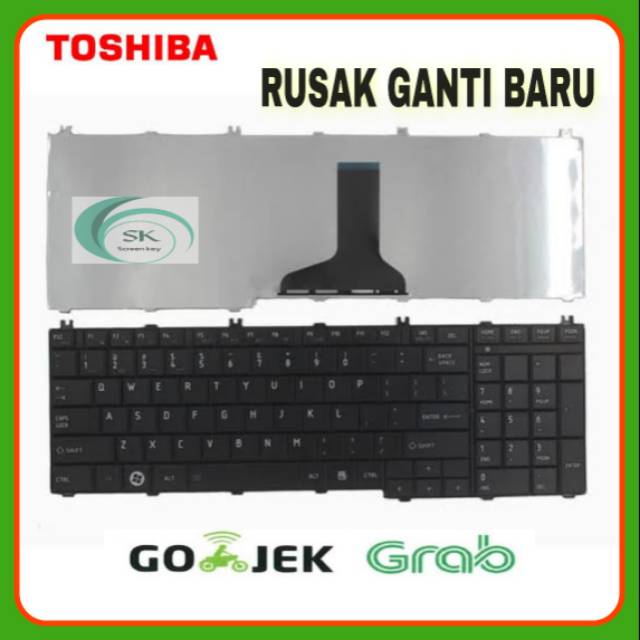 KEYBOARD Toshiba Satellite C660 C660D C665 L650 L650D L670D L750 - Foto 12