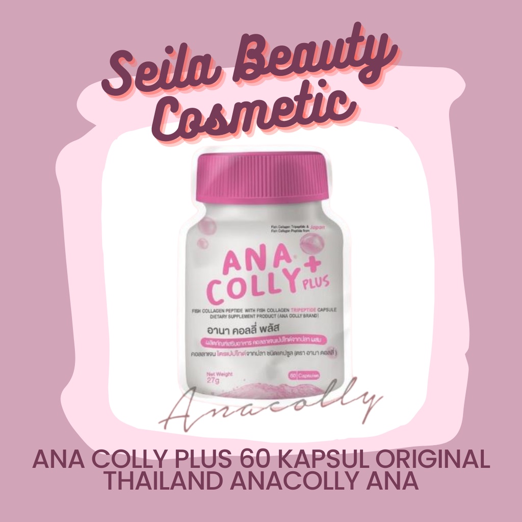 Jual ANA COLLY PLUS 60 KAPSUL ORIGINAL THAILAND | Shopee Indonesia