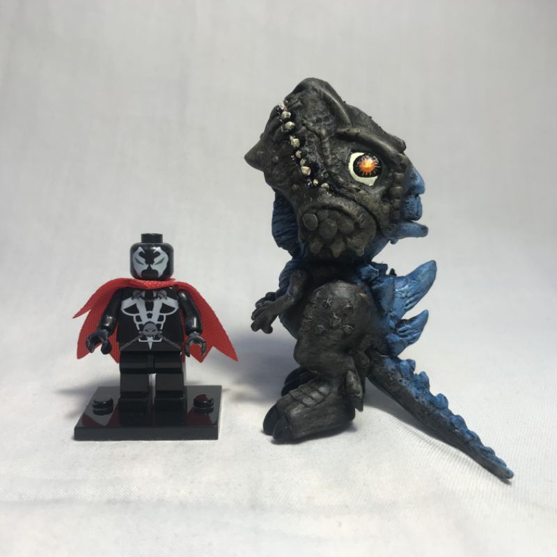 Jual Godzilla Mini Figure Special Custom Snap Squad Jurassic World ...