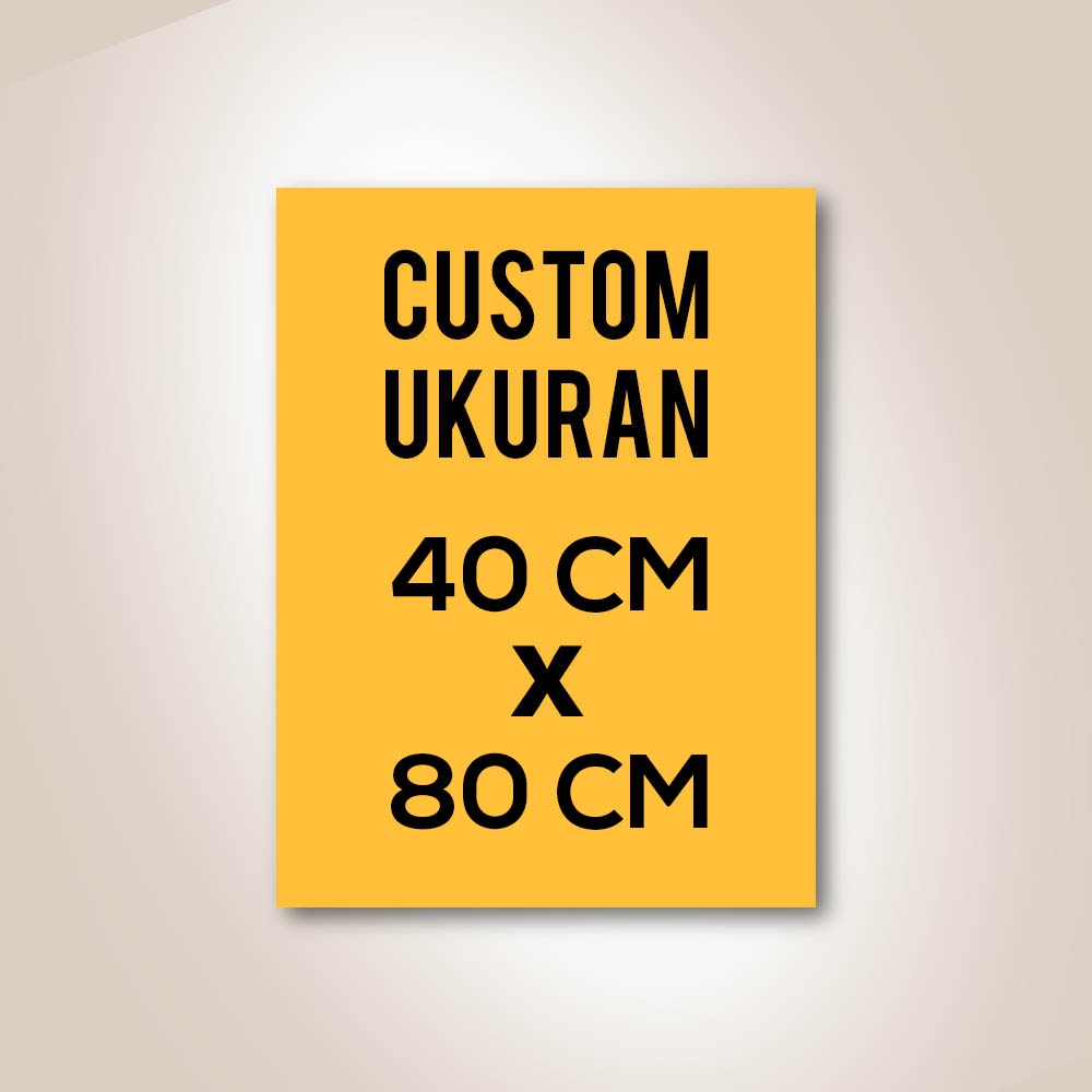 Jual Poster kayu custom ukuran 40 cm x 80 cm Shopee Indonesia