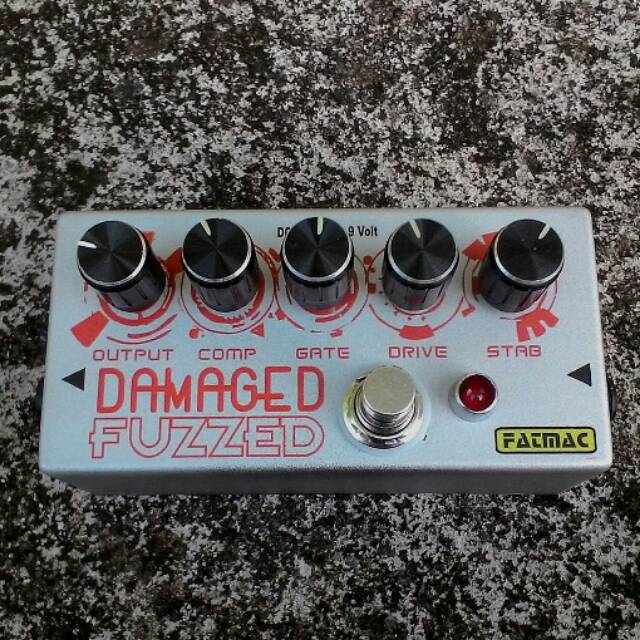 Jual Fatmac Damaged Fuzzed - Based on ZVEX Fuzz Factory - Fuzz (Guitar ...
