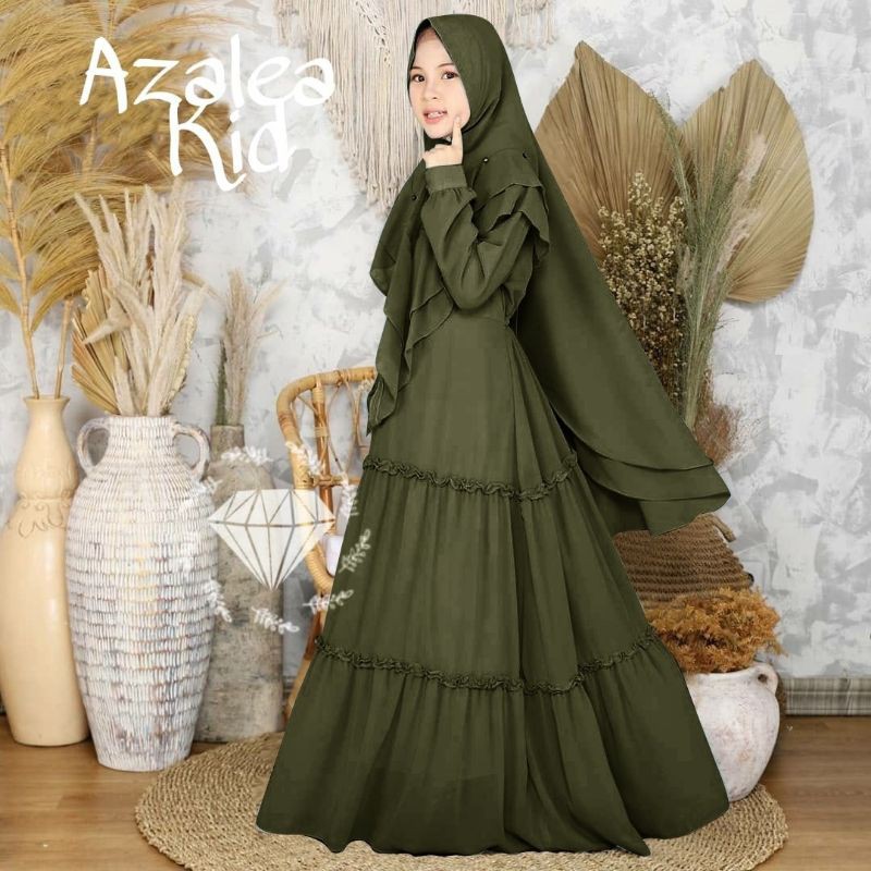 Jual Bisa COD √ Gamis Syari Anak Azalea Umur 8thn - 10thn Tergantung ...