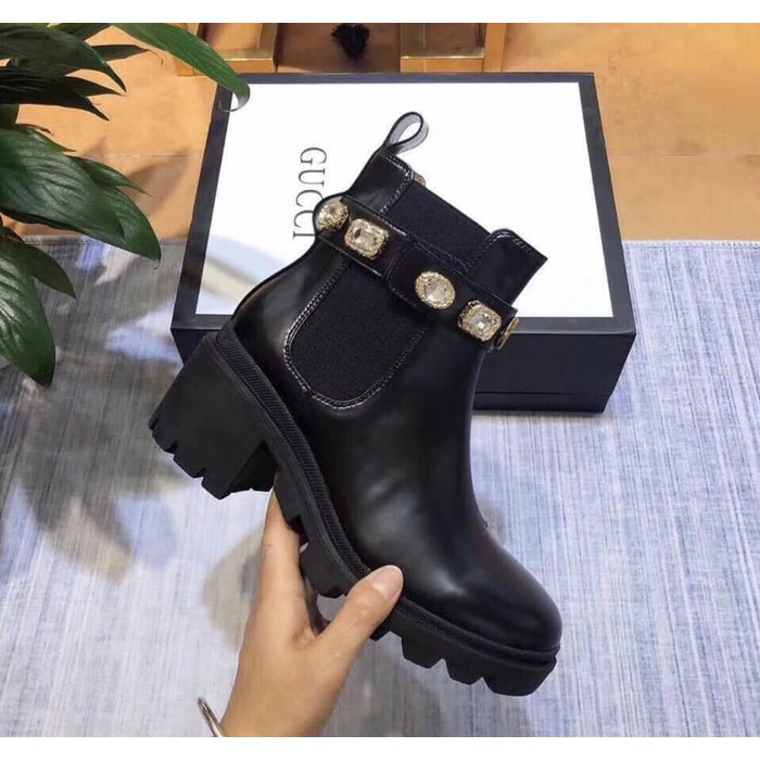 Sepatu boots gucci sale