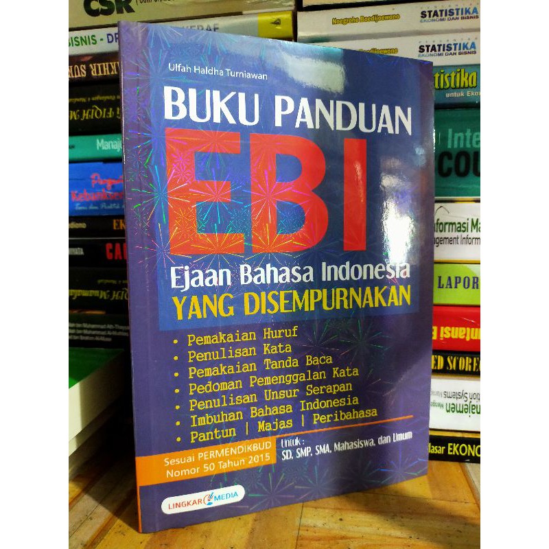 Jual Buku Panduan EBI ( Ejaan Bahasa Indonesia Yang Disempurnakan ...