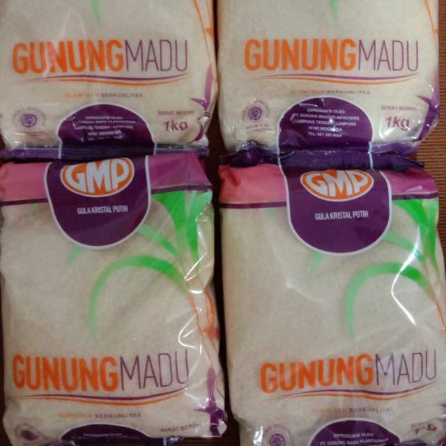 Jual Gula gmp 1kg Bogor / gula pasir gunung madu / gula pasir GMP