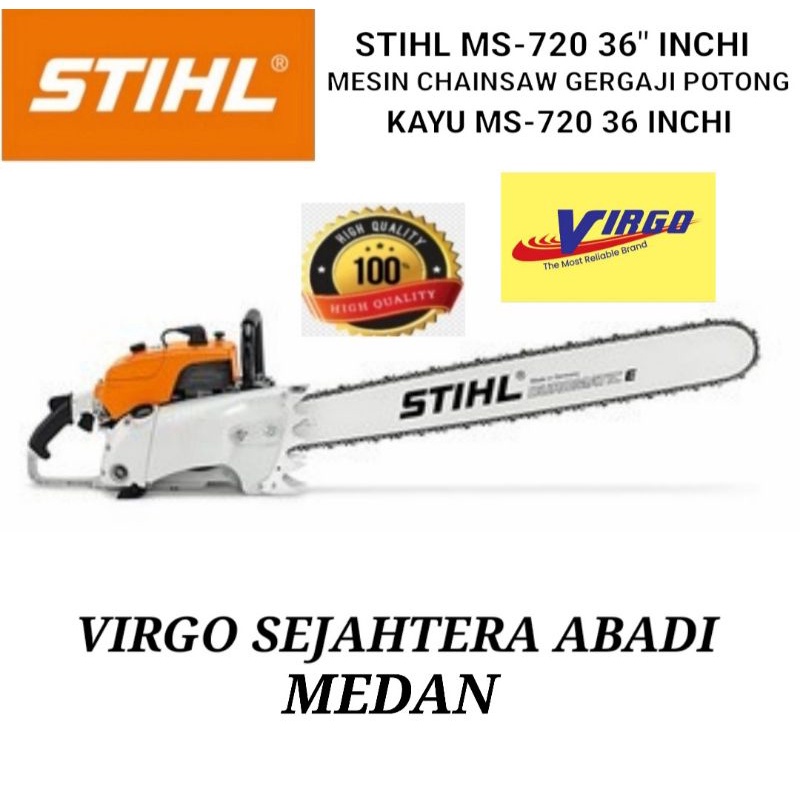 Jual MS720 MESIN CHAINSAW CHAIN SAW GERGAJI POTONG KAYU 36