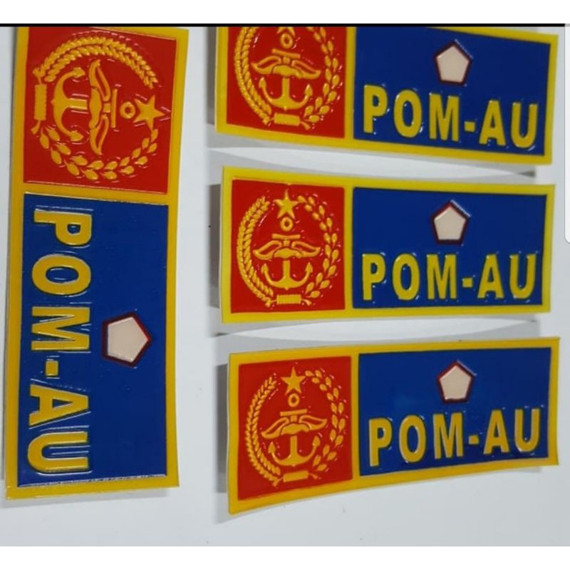 Jual Stiker POM AU | Stiker Plat POM AU| stiker motor |stiker mobil ...