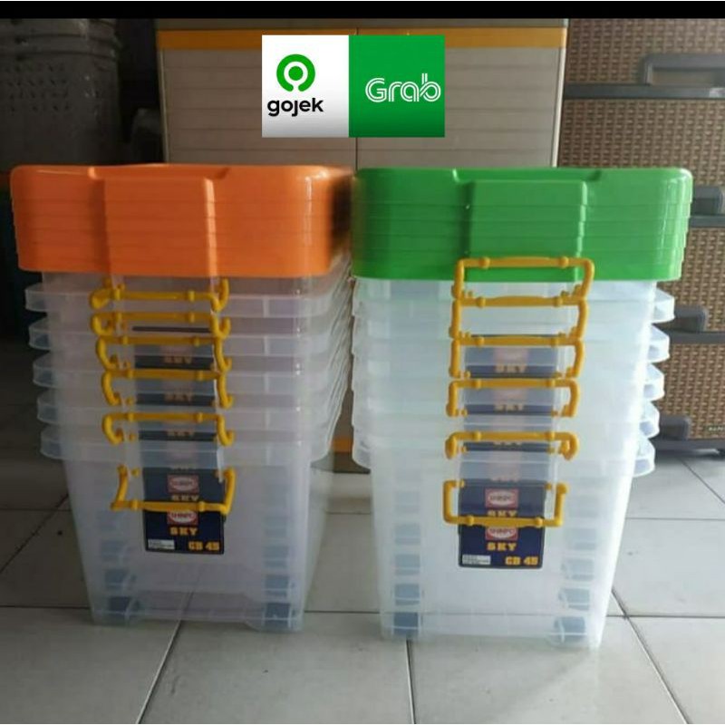 Jual CONTAINER BOX SHINPO CB 45/KOTAK PENYIMPANAN BARANG CB 45 SHINPO ...