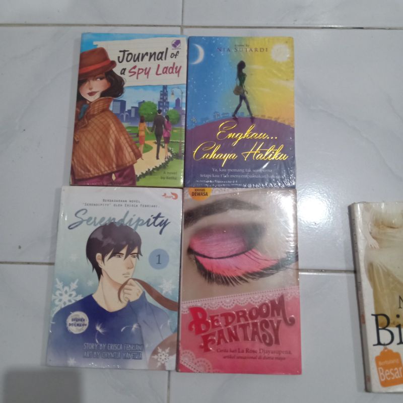 Jual Promo Obral Paket Murah Isi 4 Buku Novel Remaja Fiksi Non Fiksi Best 1009