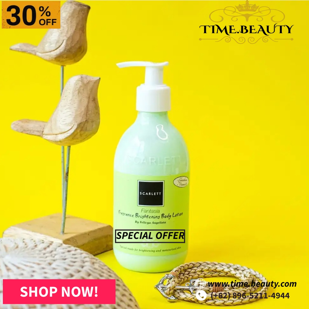 Jual SCARLETT Scarlett Whitening Body Lotion BPOM 100 Halal