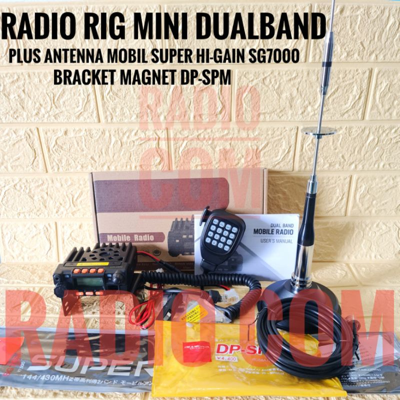 Jual RADIO RIG MINI DUALBAND WEIRCOM WR-9800 MIRIP WEIRWEI UV9800 PLUS ...