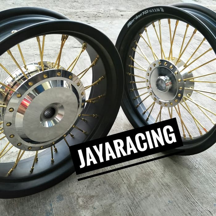 Jual Velg Custom Ring 14 350 250 Pcx 150 Sepaket lengkap | Shopee Indonesia