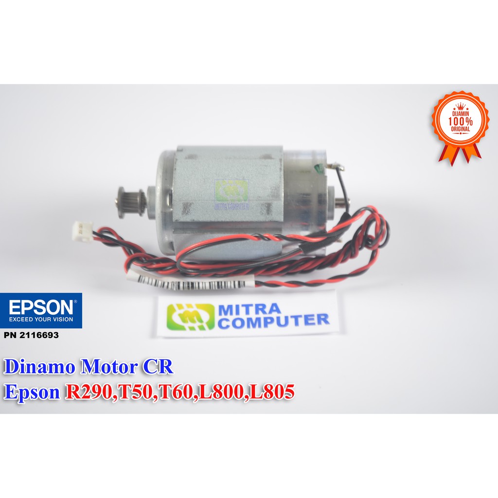 Jual Dinamo Motor CR Printer Epson R290 / T50 / T60 / L800 / L805 ...