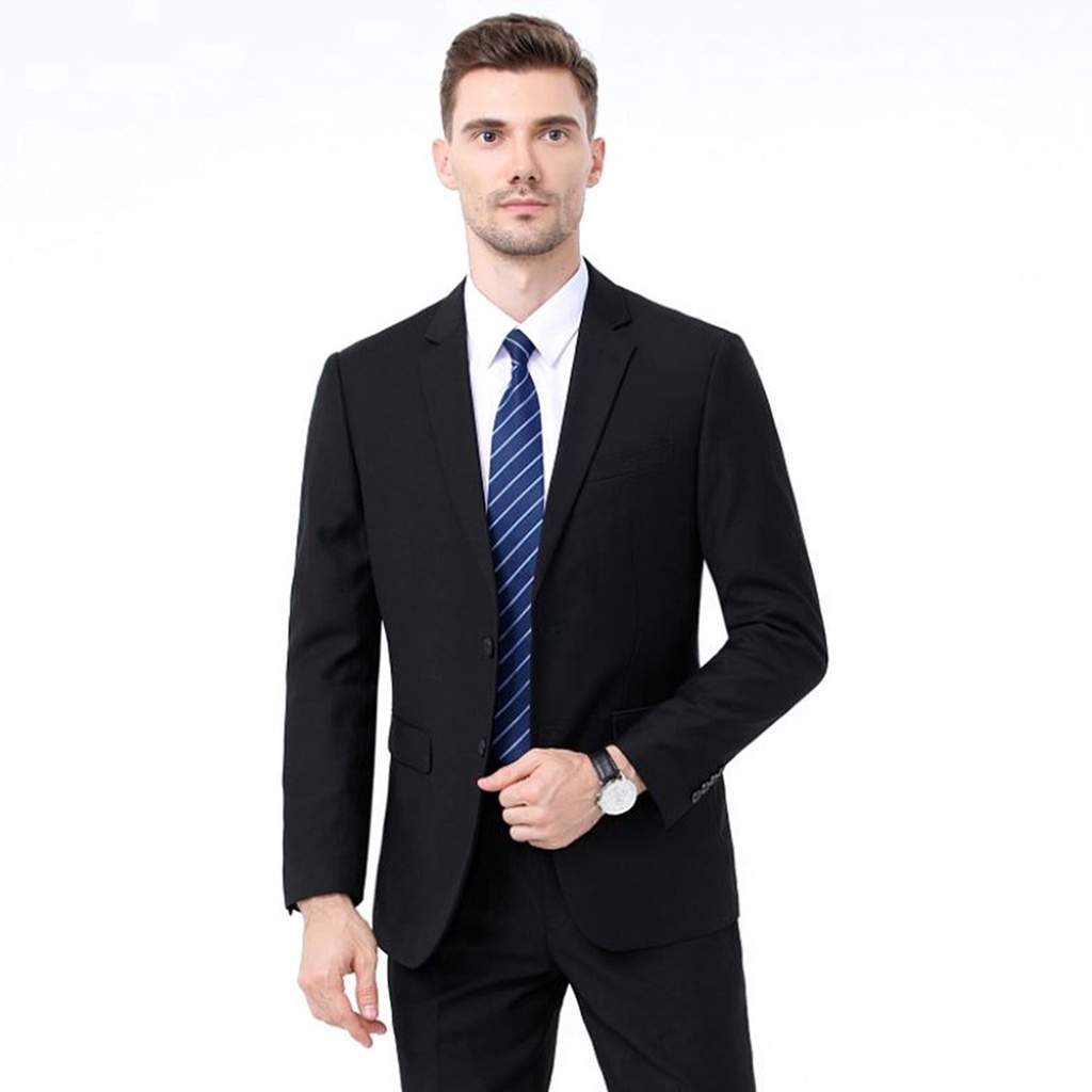 Jual Parayu Jas Blazer Vali Jas Pria Formal Kancing Dua Slim Fit