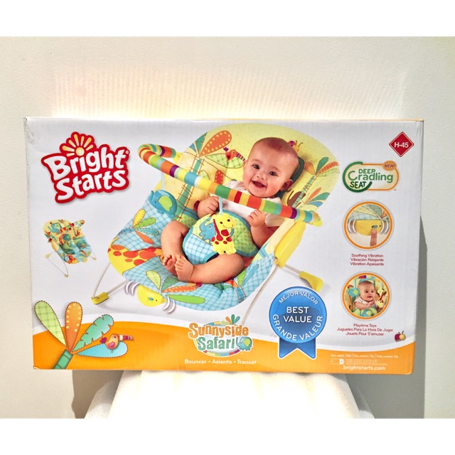 Bright starts store sunnyside safari bouncer