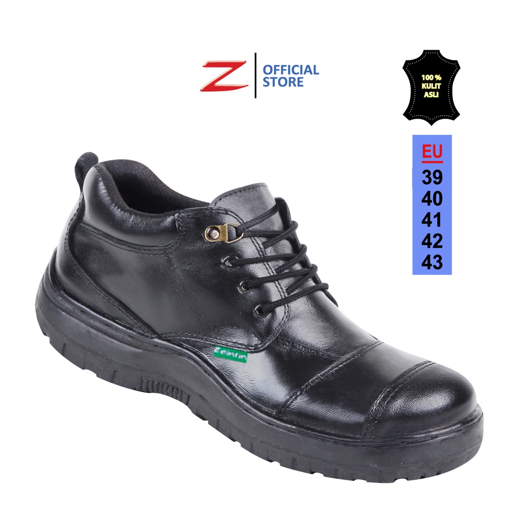 Jual Zeintin Sepatu Safety Pria Zeintin Sd Bahan Kulit Asli Sepatu Pria Shopee Indonesia