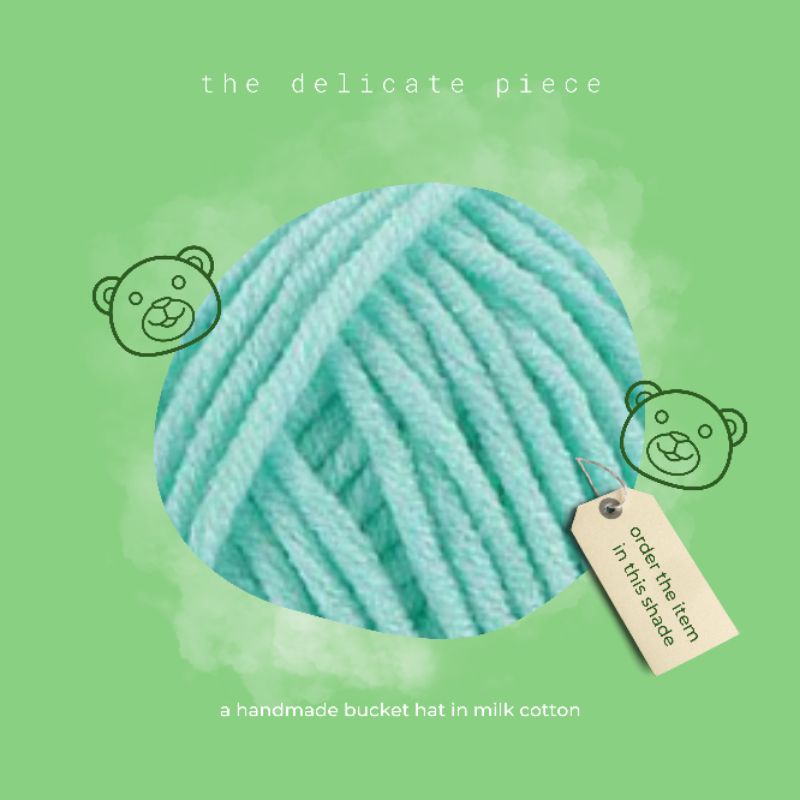 Jual Hey Teddy Crochet Bucket Hat / Topi Rajut Motif Beruang Teddy Bear ...