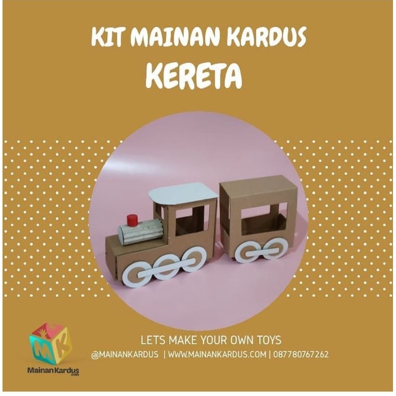 Jual Kit Mainan Kardus Kereta Api | Shopee Indonesia