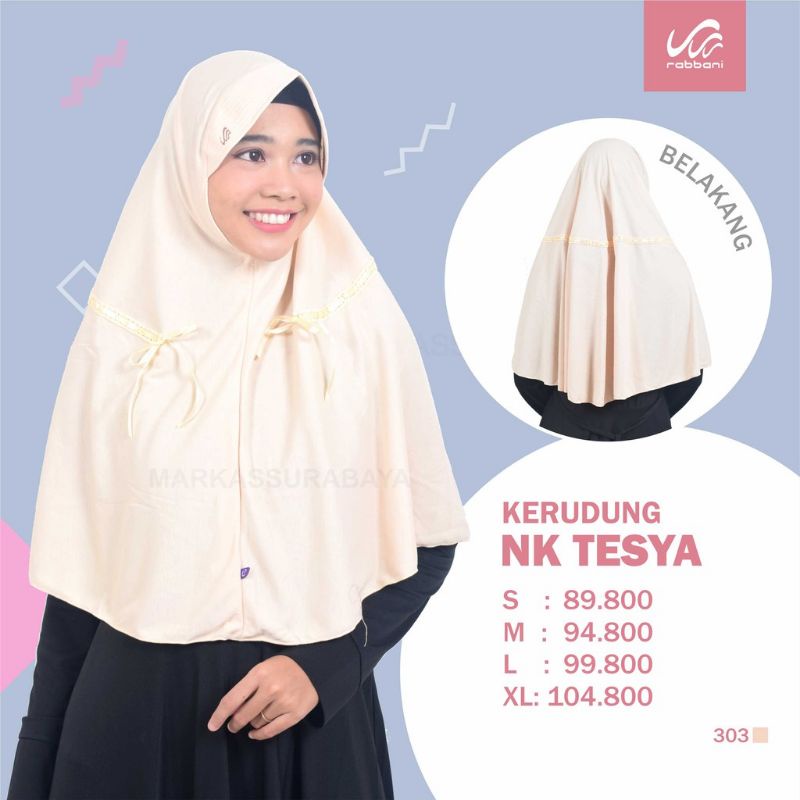 Jual Hijab sekolah Rabbani Tesya ukuran S | Shopee Indonesia