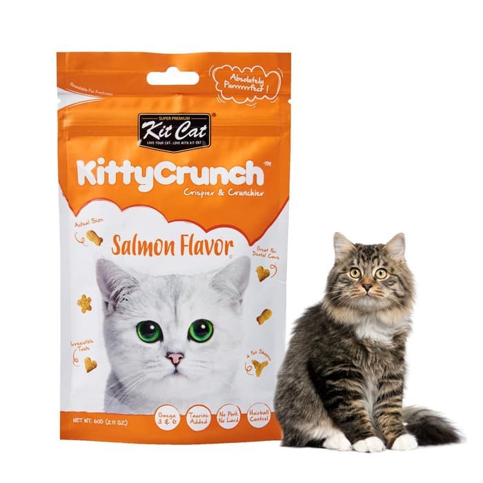 Jual Kit Cat Kitty Crunch 60 gr - Snack Kucing CKR | Shopee Indonesia