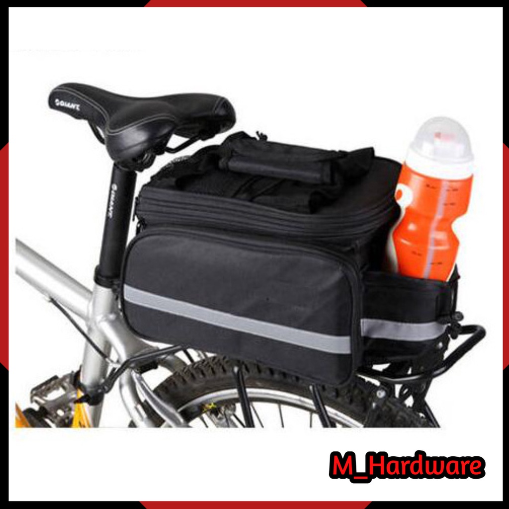 Jual Tas Sepeda Bicycle Rear Carrier Bag 600D Polyester 8L Roswheel ...