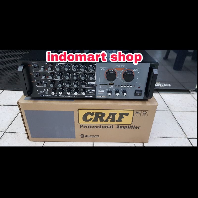 Jual Power Amplifier Karaoke CRAF CF-2000 PRO ( Profesional Sound ...