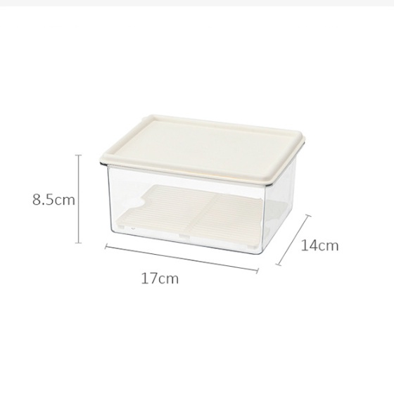 Jual Kotak Penyimpanan Makanan Kulkas Dengan Saringan Fridge Food Storage Box Organizer 2065