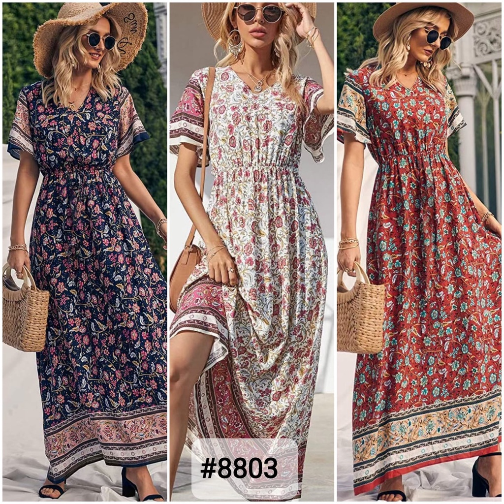 Bohemian 2024 outfit shopee