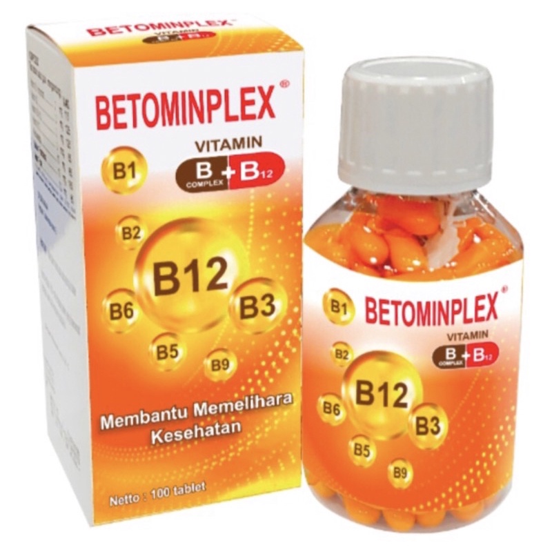 Jual VITAMIN B COMPLEX + B12 ( BETOMINPLEX ) | Shopee Indonesia