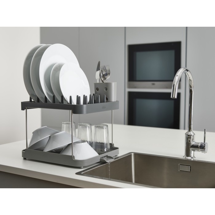 Jual Joseph Joseph Duo 2Tier Dish Rack Grey Shopee Indonesia