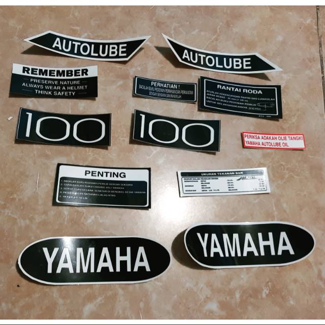 Jual sticker stiker stripping detail yamaha L2 L2s L2g | Shopee Indonesia