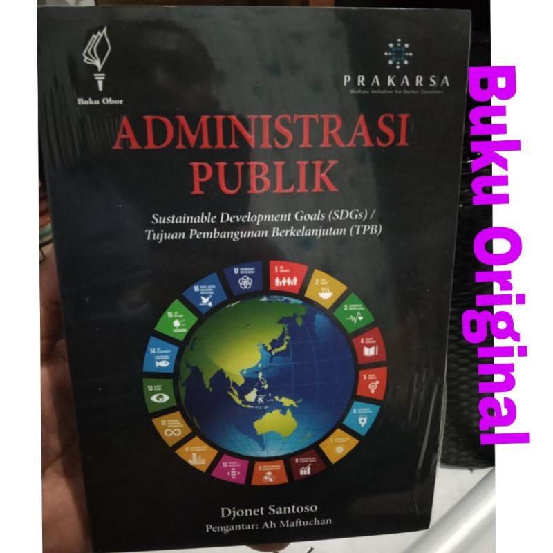 Jual Administrasi Publik Sustainable Development Goals SDGs Tujuan ...