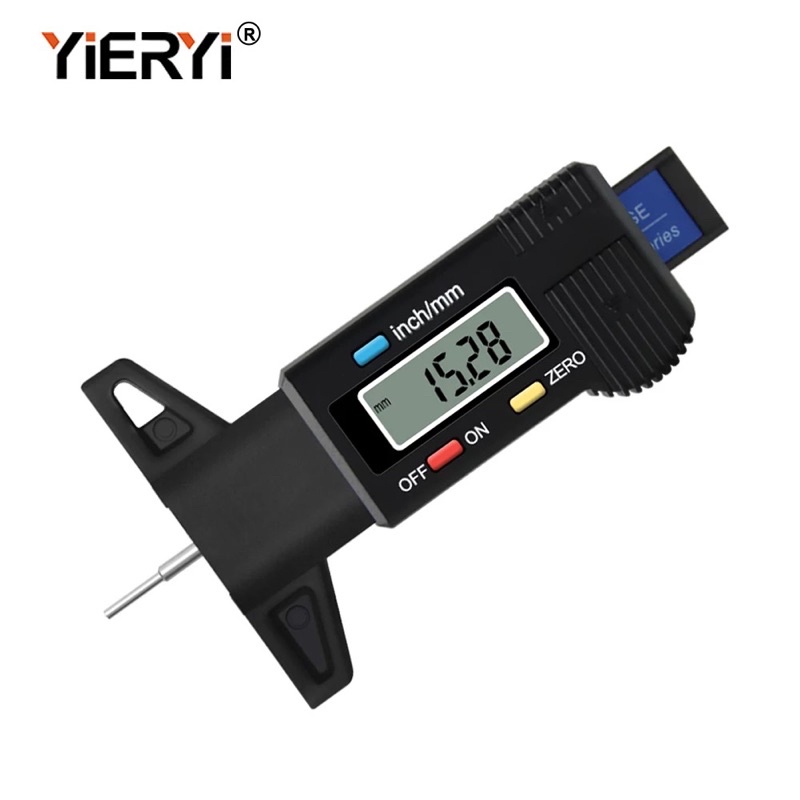 Jual Alat Ukur Kedalaman Ban Digital Tyre Tread Depth Gauge Automotive ...
