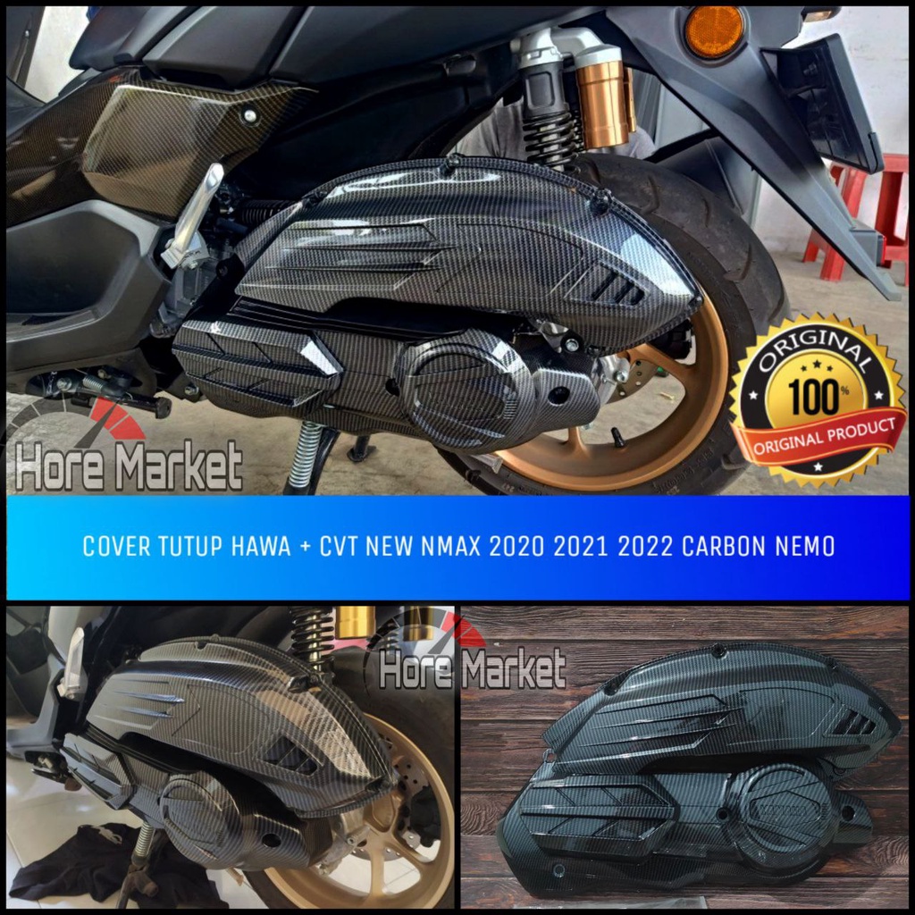 Jual Paket Hawa Cvt New Nmax Carbon Nemo Cover Tutup All New Nmax