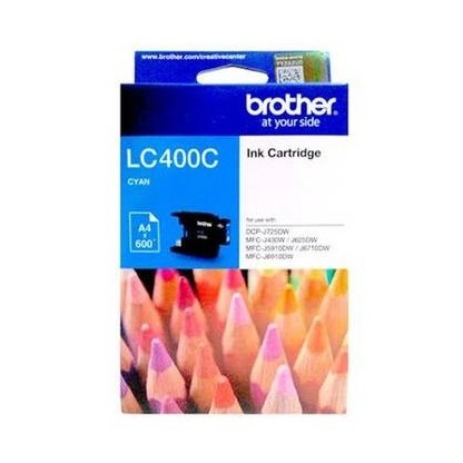 Tinta Brother LC-400 Ink Tinta Original Brother (Cyan) (3)