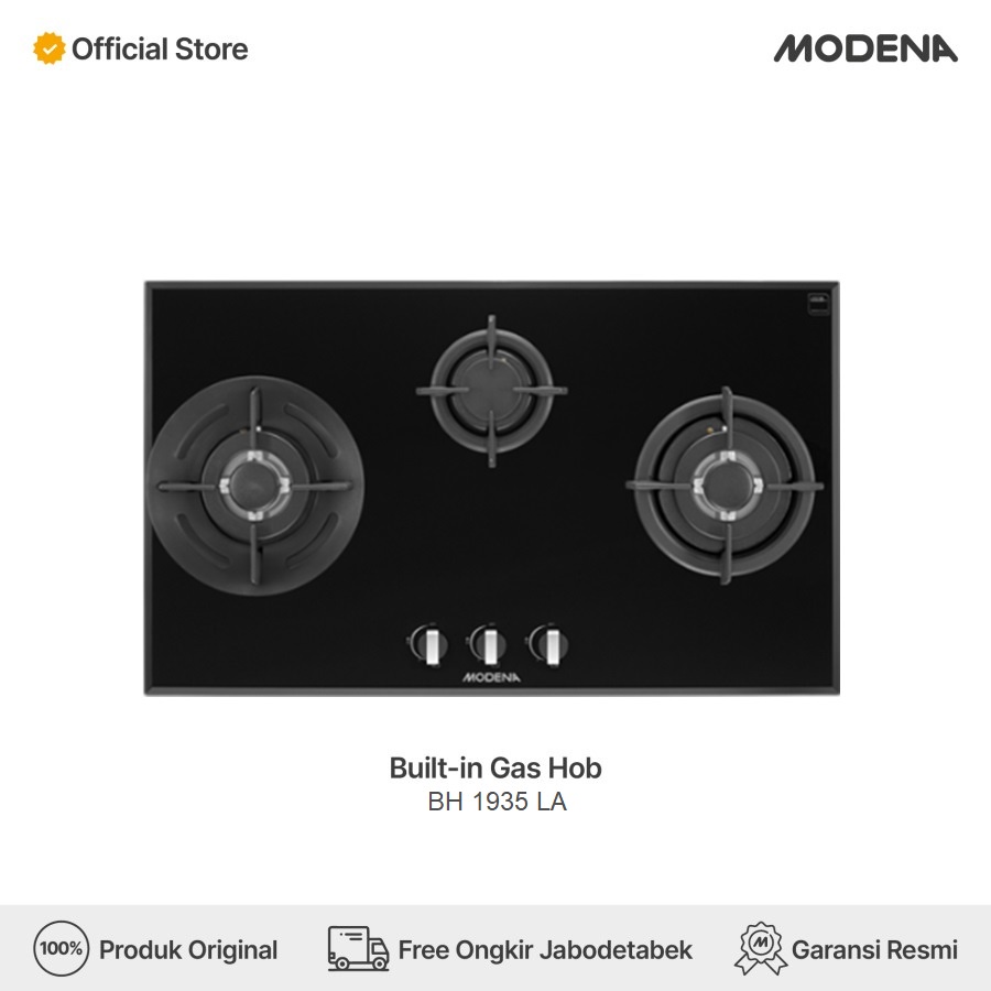 Jual Modena Built In Gas Hob Bh La Shopee Indonesia